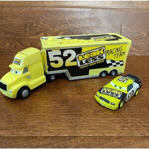 DISNEY PIXAR Cars Vintage Brian Spark Leakless Hauler Semi Truck 52